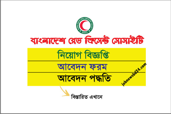 Bangladesh Red Crescent Society BDRCS Job Circular 2021